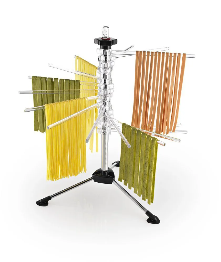 

Top Sale Kitchen Strong Italia Spaghetti Dryer 14 Extendable Acrylic Rods Pasta Drying Rack, Primary color