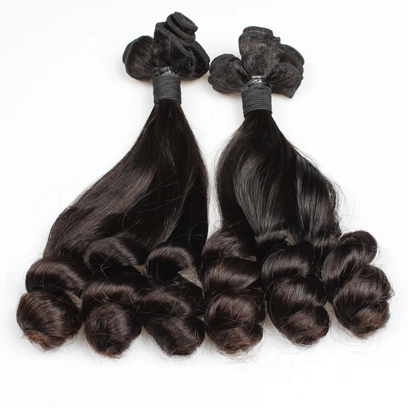 

100% wholesale price double weft bundle virgin hair weft bundles, human hair wigs, Natural colors
