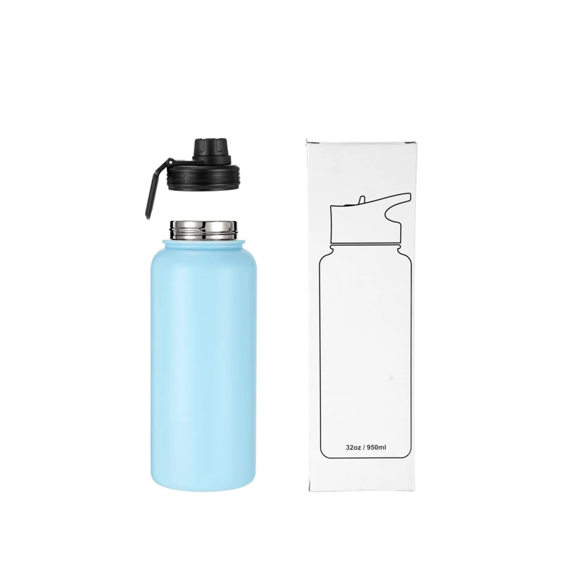 

Hot sale 32 oz wide mouth vacuum flask Double Wall Stainless Steel Insulated Vacuum Water Bottle, Customized color