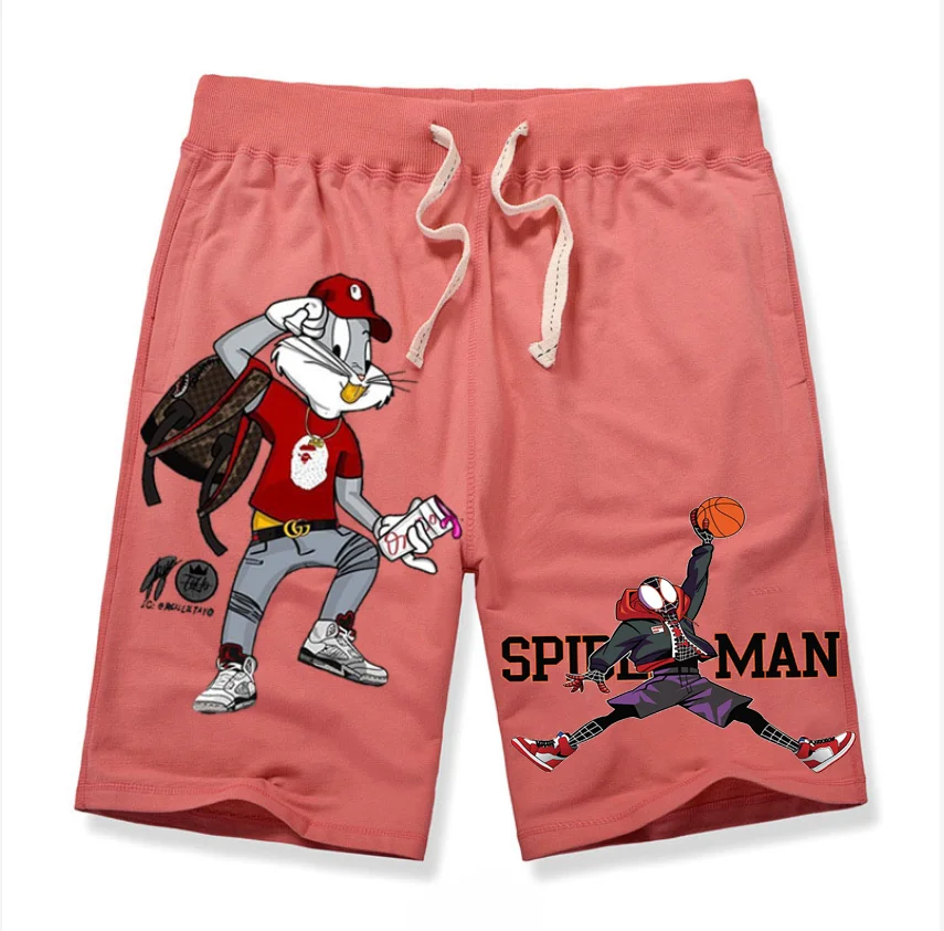 

Customized 100% cotton cartoon comic shorts for men cartoon shorts for men, Picture