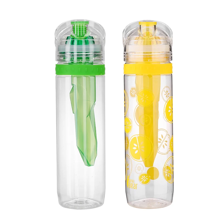 

2021 Hot Sell 32 oz Plastic Tumbler With Straw BPA Free Outdoor Beverage Bottle with Fruit Infuser, Customized color