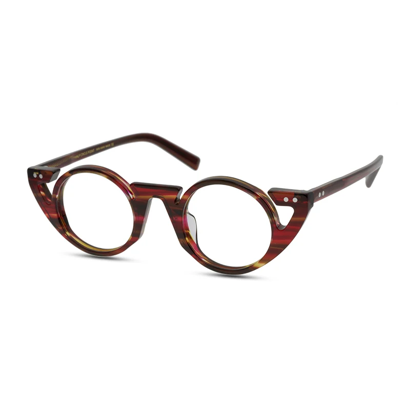 

fashion acetate vintage round eye glasses frames glasses eyewear, Multi colors