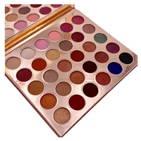 

Customized smoky eye 30 color eyeshadow no logo rose gold eyeshadow palette