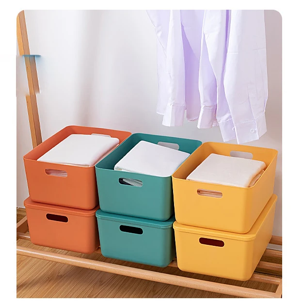 

2022 Citylife Modern White Stackable Organizer Lidded Basket For Organizing Sturdy Container Plastic Storage Bins With Lid, Available