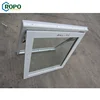 AWA And WERS Certified Vinyl Awning Acrylic Glass Conch Upvc Windows With Built-in Blind