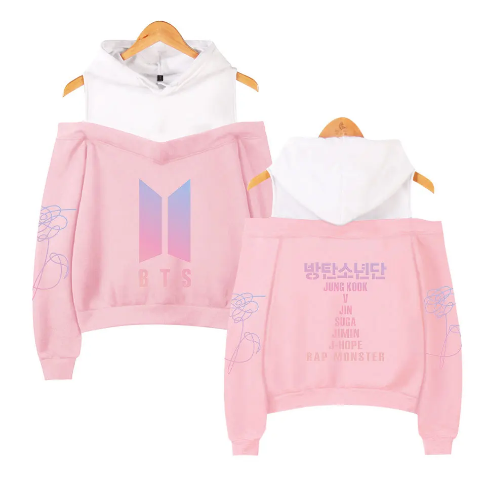 Hot  printed autumn   bts kpop hoodie bts hoodie girls