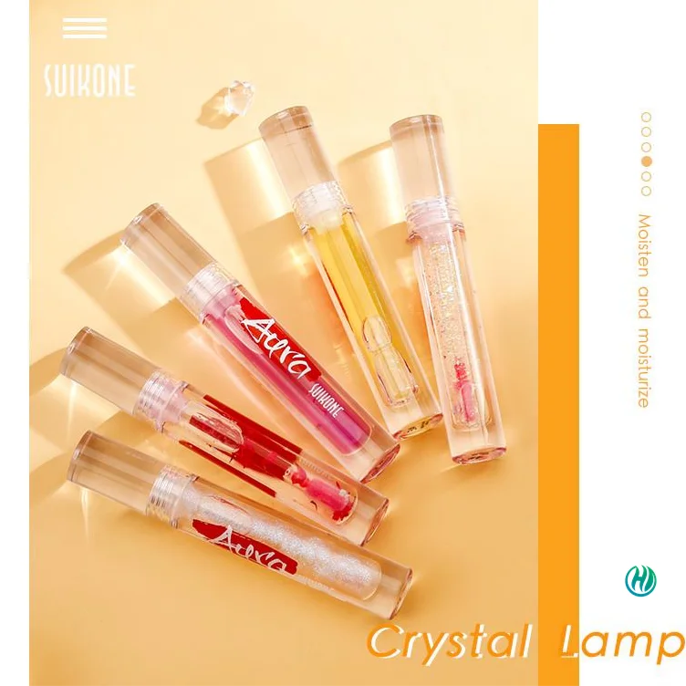 

Natural Women Lipgloss Lip Tint Long Lasting Waterproof Moisturizing Lip Gloss Balm Changeable Color dropshipping