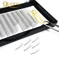 

Quewel Brand Premade Volume Lash Fans, Short Stem Premade Volume Lash Extensions, Custom Private Label Russian Volume Eyelashes