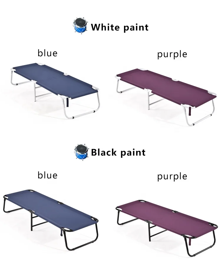 
Sanyee SY-1695 Hot sales folding metal cot beds Foldable camping bed multifunctional bed for Camping and Hiking 