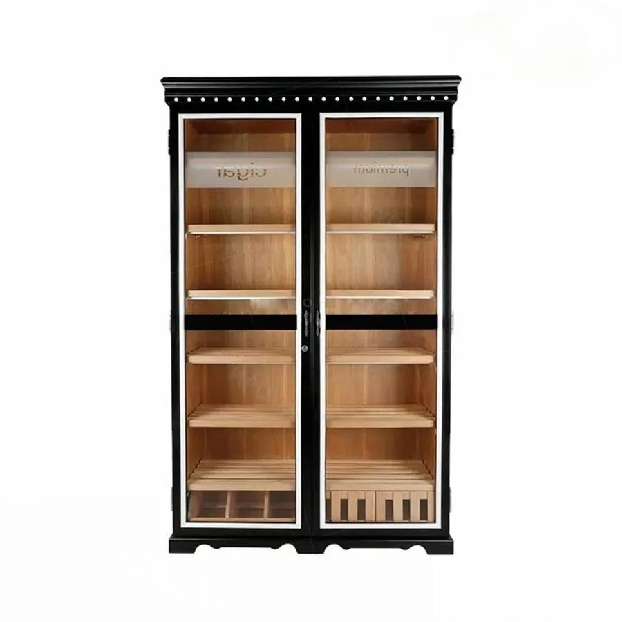 Double Door Cigar Cabinet