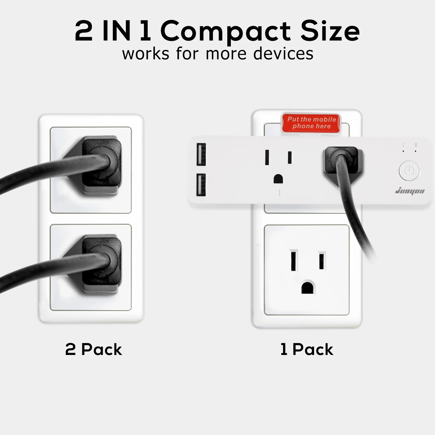 
WiFi Smart Plug with USB Fast Charger US/MX/CA/JP 16A Smart Socket USA for Smart Home Google Home Alexa echo FCC RoHs Smart Plug 