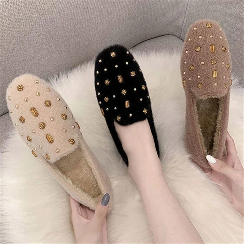 

High Quality Marine Glitter Protective Anti Virus Women Flat Shoes Comfortable Ladies Safety From Mexico, Customized color