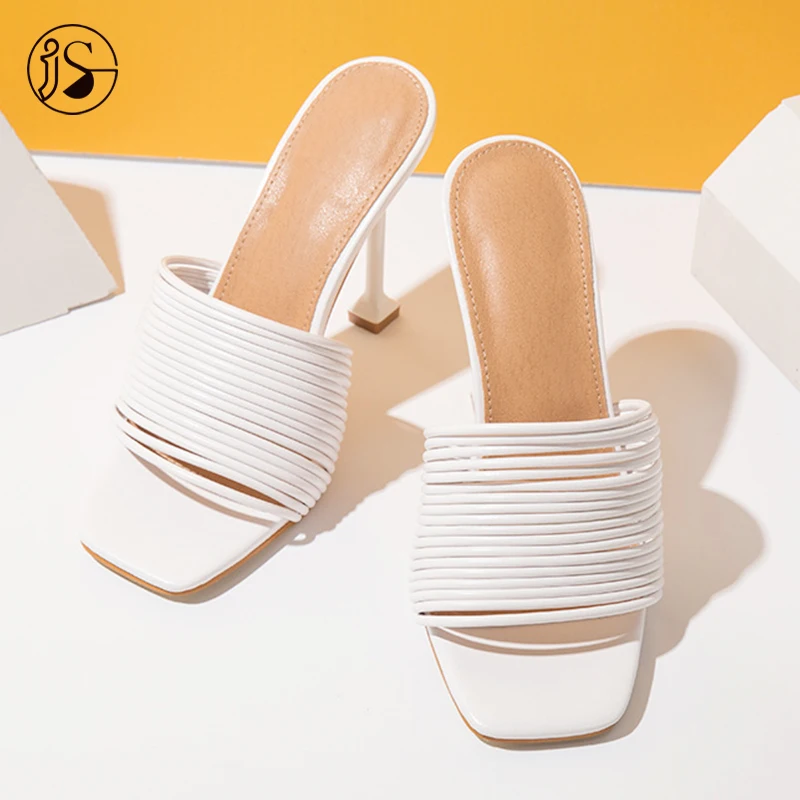 

New modal shoes ladies footwear slides slippers mules summer slippers, Picture