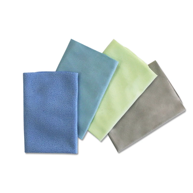 

Large Microfiber Embossing logo Fabric Glasses Lens Wiping Cleaning Cloth For Glasses, Green, blue, sliver, grey