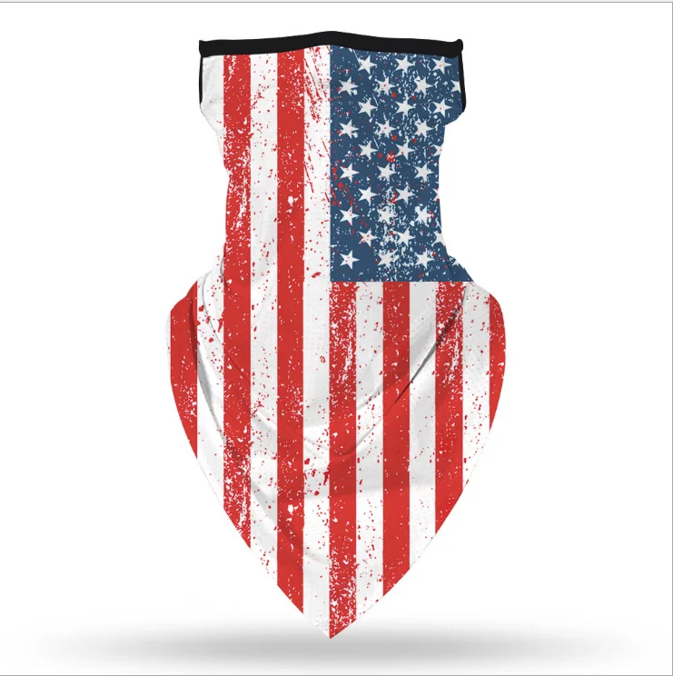 
scarf face shield foldable printing Face Scarf dust proof PM 2.5 mouth muffle bandana scarf face 