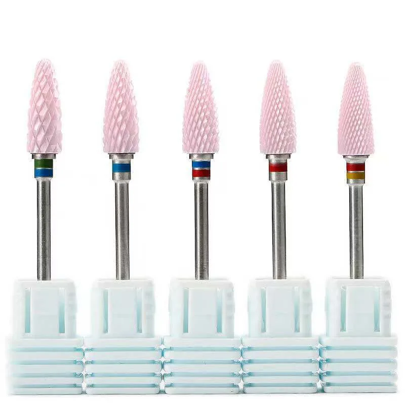 

High Quality Ceramic Naill Drill Bits for Nail Drill Machine