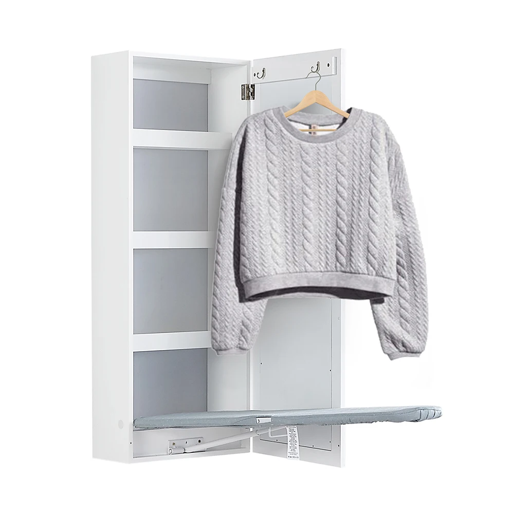 

Ironing center furniture wooden wall mounted folding ironing board