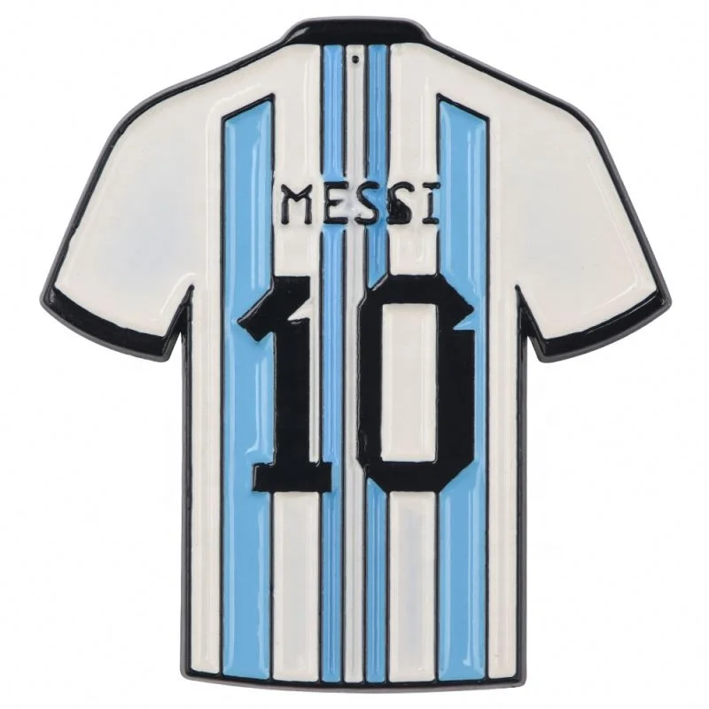 

wholesale famous Argentine football star pins metal messi pins custom enamel pins