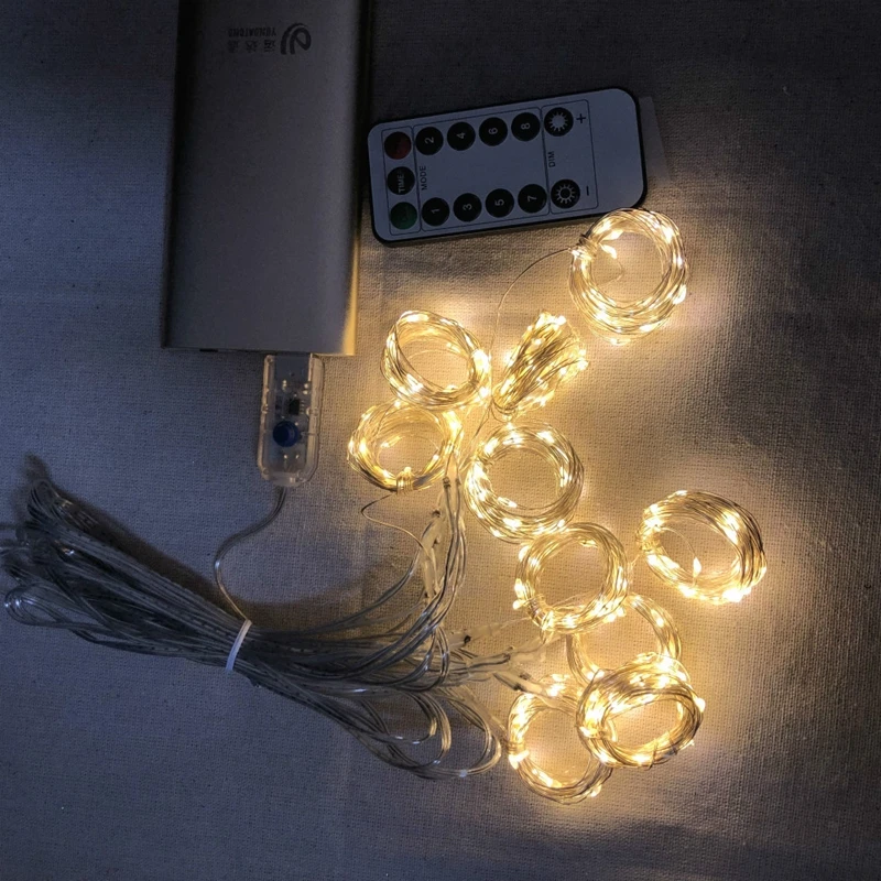 Ramadan Decorations USB Interface 300 LED Decoration 8 Modes & Waterproof IP42 For Christmas Wedding Party Bedroom Decor