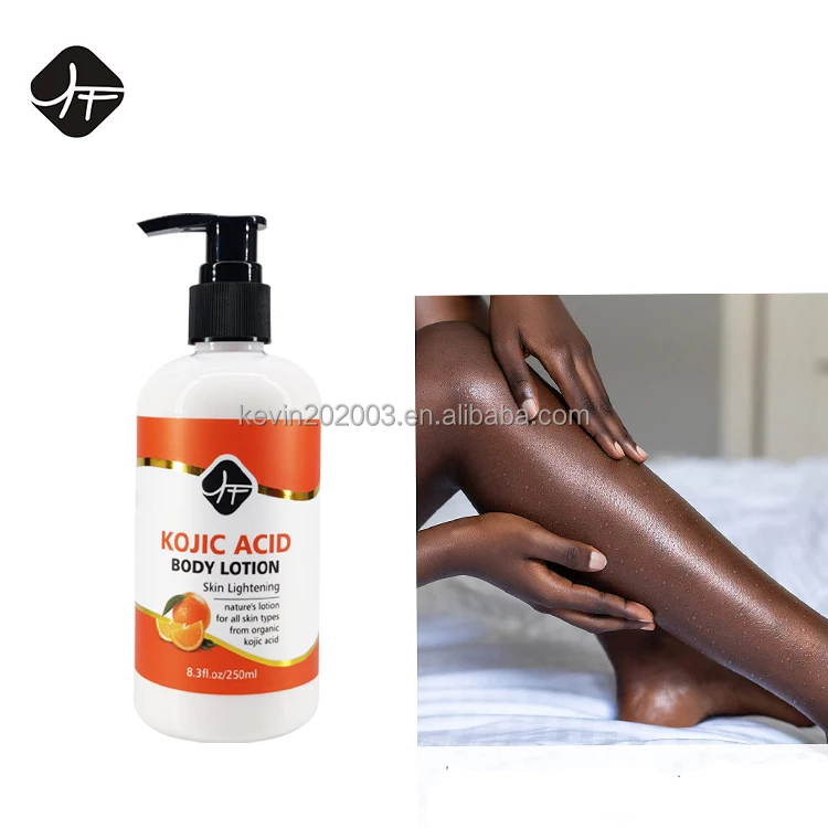 

2022 New Package Lightening Skin Moisture For Dry Skin Whitening Skin Kojic Acid Body Lotion Private Label