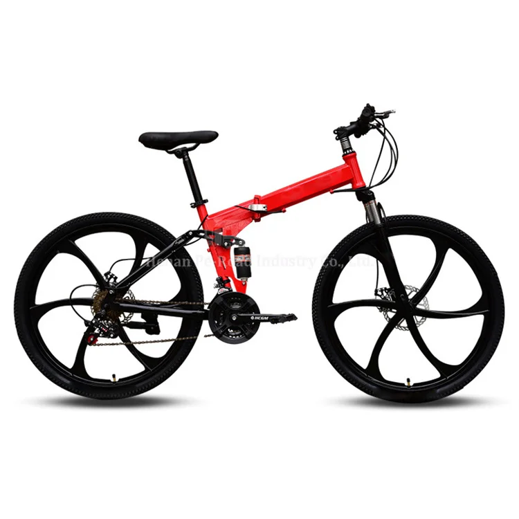 

New Design Mens 27 Speed Mountain Bicycle High-quality Hot Sale Folding Portable 26 Inch Adults Bikes, Black,yellow,white,red