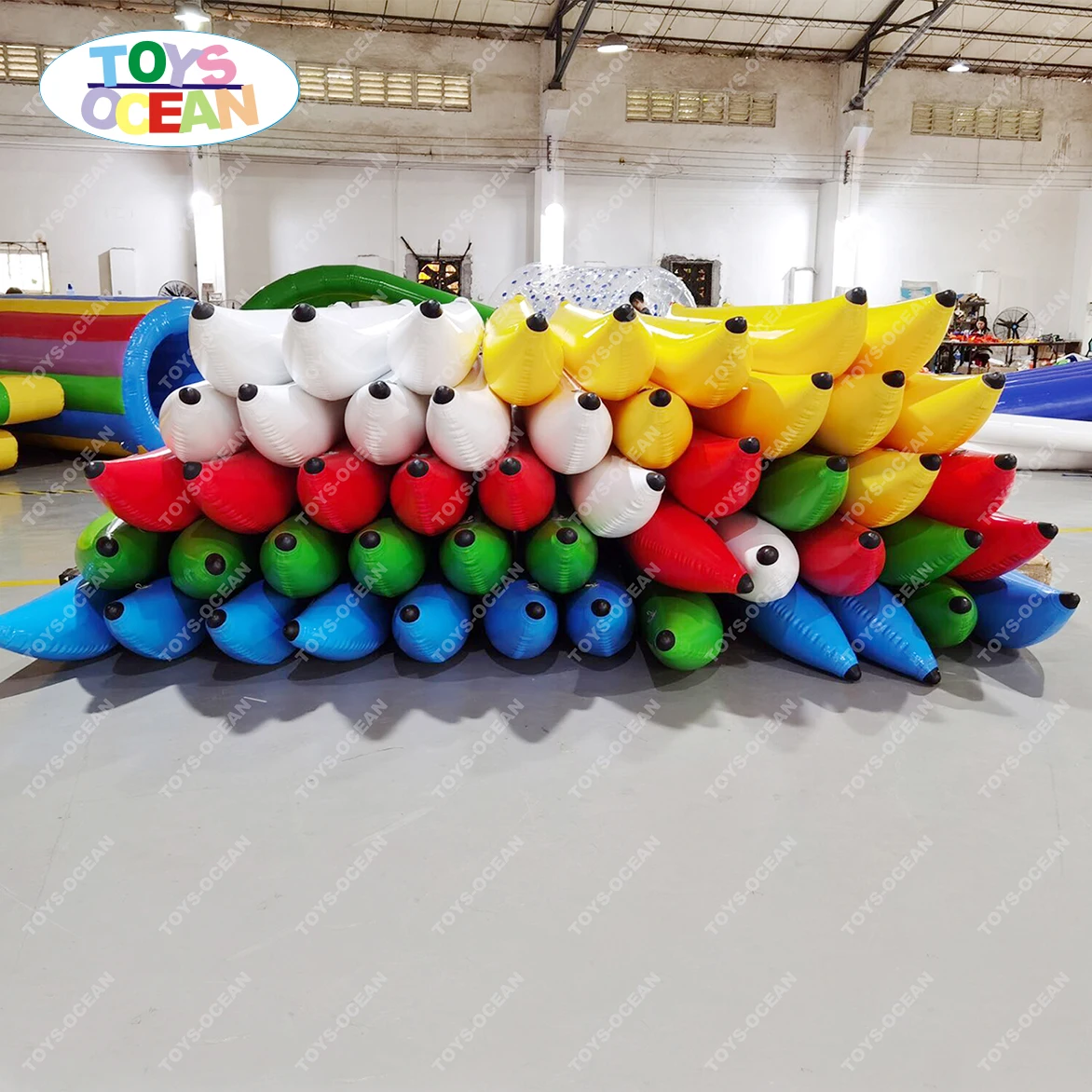 

3.8m inflatable floating pontoon tube for water bike