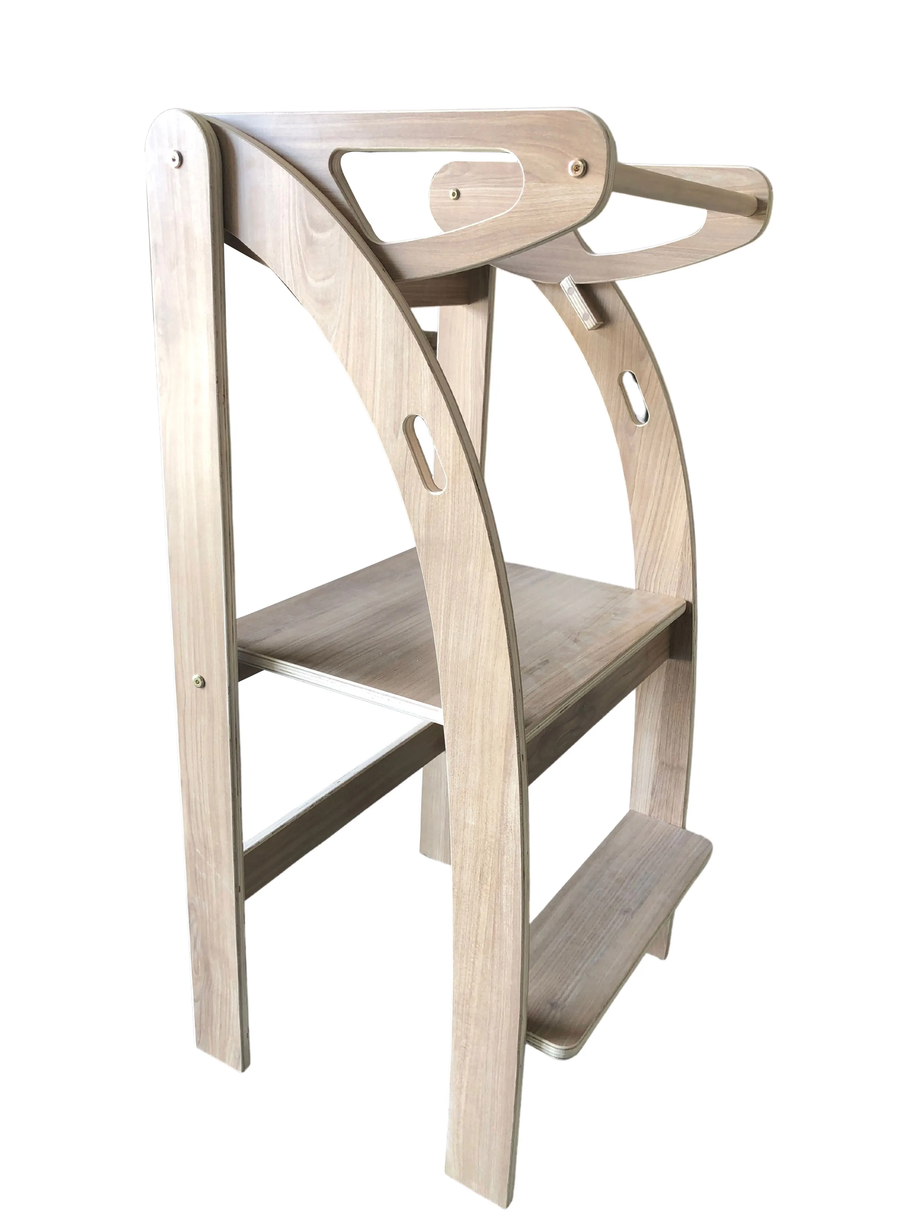 Foldable Montessori Learning Tower,Can Be Folded With One Hand And