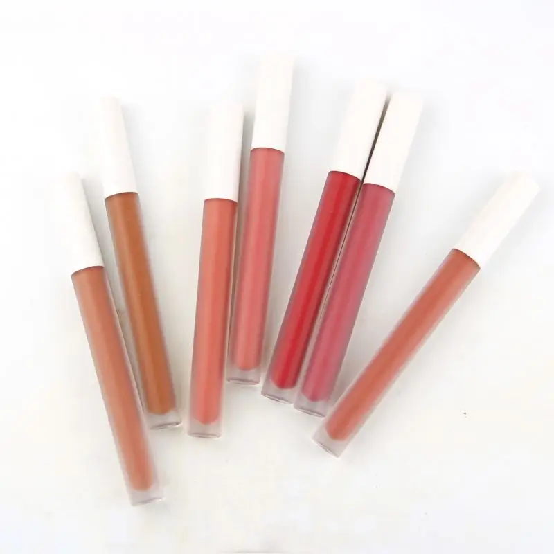 

Custom Glitter Shiny Lip Gloss Halal Tube Matte Lipstick