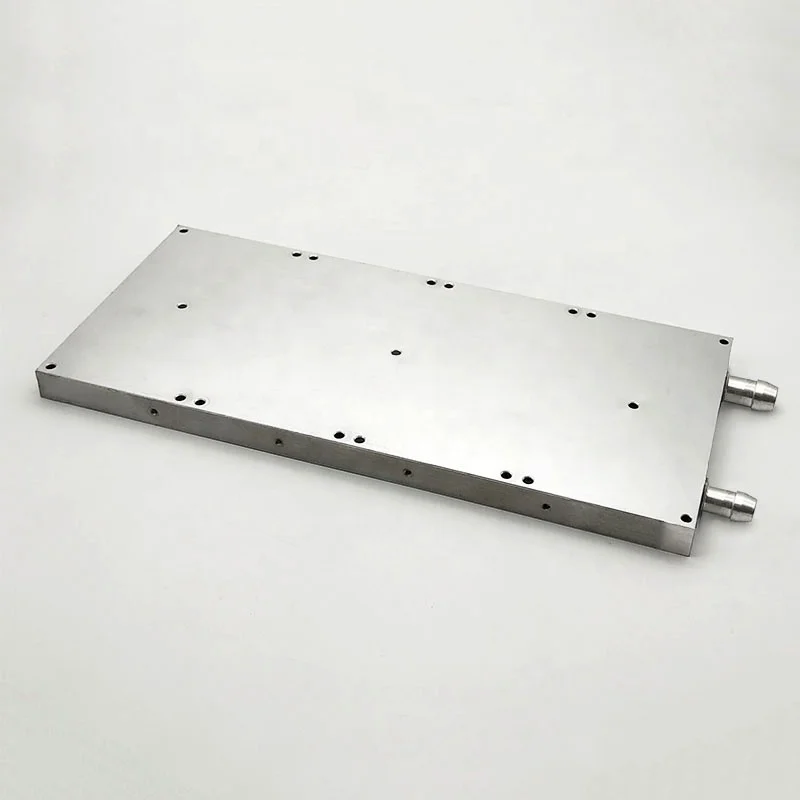 

120x250mm S9 High Performance BTC Miner Water Cooling Block Heatsink, Silver