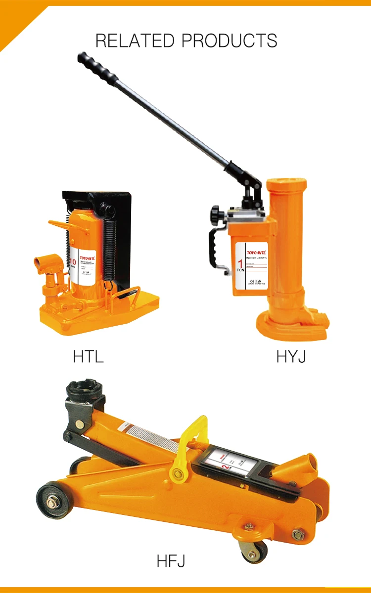 Toyointl Manual Hydraulic Cylinder 5ton 10ton 20t 50t Jack Cushioned