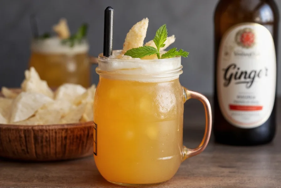 ginger beer and vodka