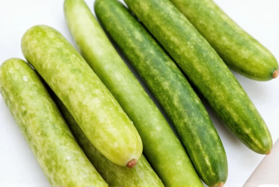Jar of pickled cucumbers on a shelf