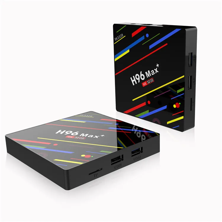 

2019 New h96max TV Box Quad Core 32GB 64GB Android 8.1 Smart TV Box H96 MAX PLUS in H96 in set top box tv