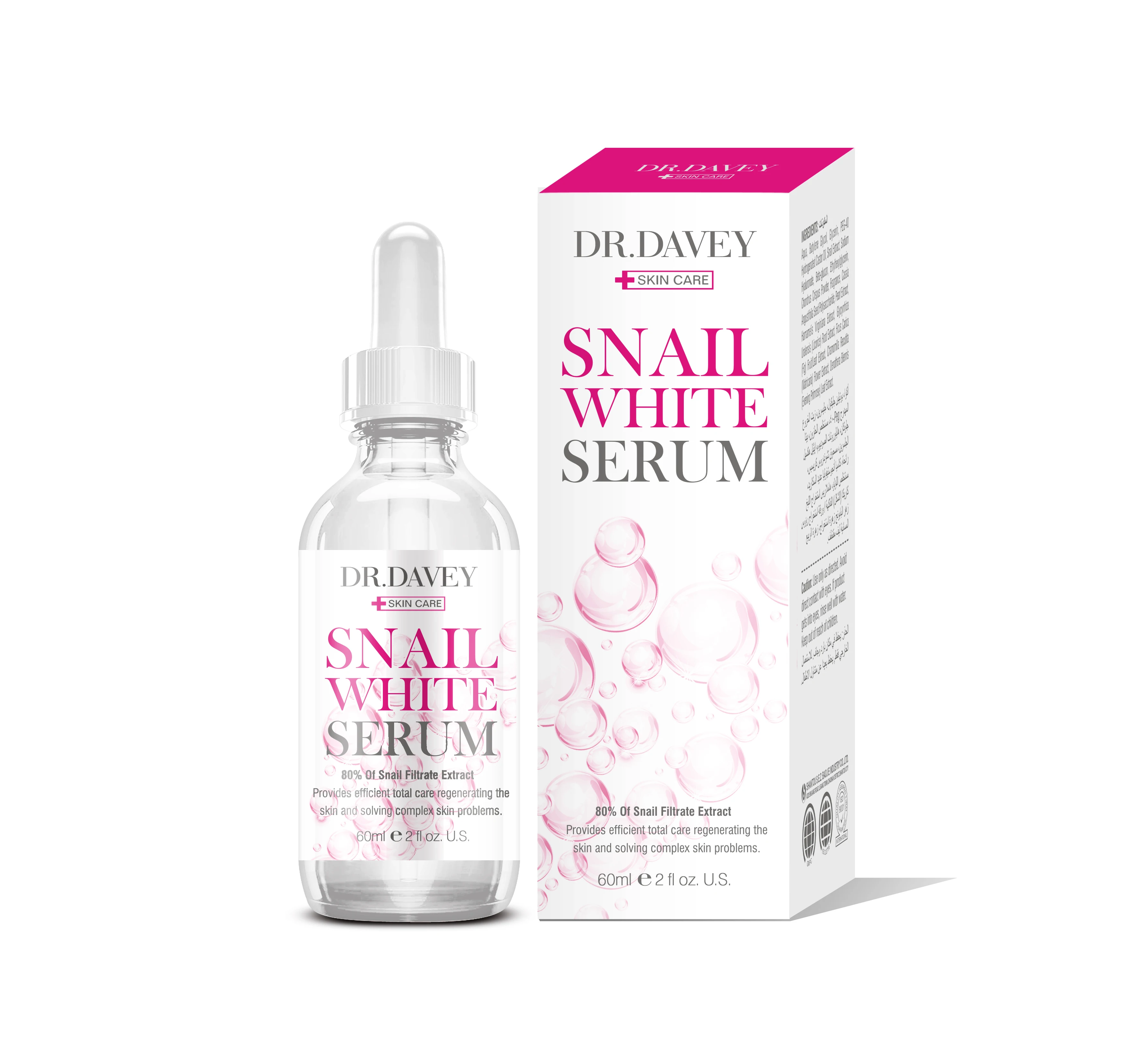 

Dr.DAVEY Snail Whitening Moisture replenishment with Brighten the skin Serum