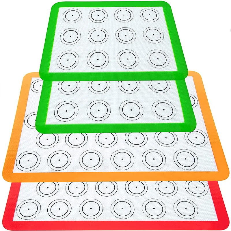 

Silicone Baking Mat Rolling Kneading Mat Baking Mat with Scale Cooking Plate Table Grill Pad Tools