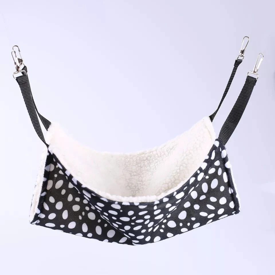 

Hanging Hammock Supplies Sleeping Bag Pet Cage Breathable Double-sided Available Warm Cat Bed Mat
