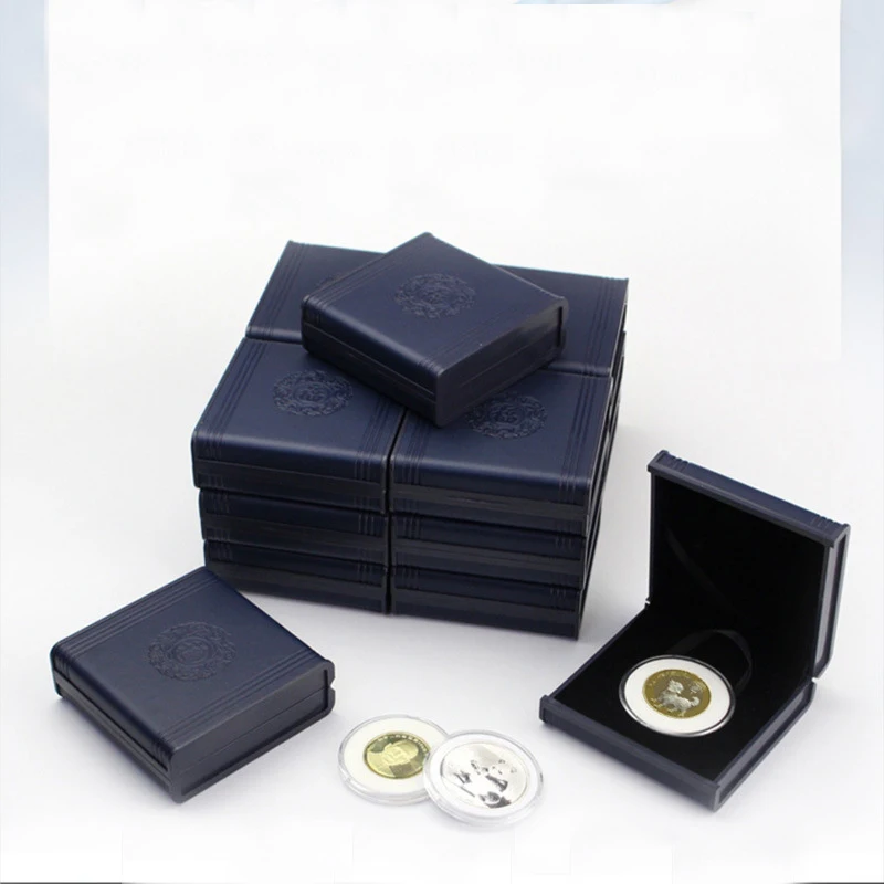 Military Challenge Coin Display Case Customize Cardboard Coin Display