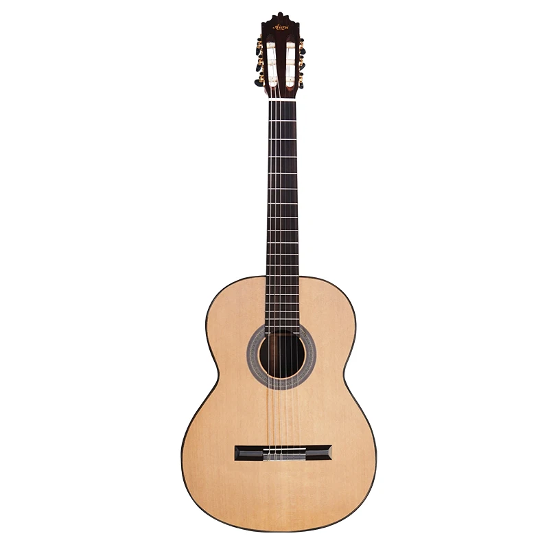 

Aiersi handcrafted professional all solid impeccable workmanship Spanish classical guitar