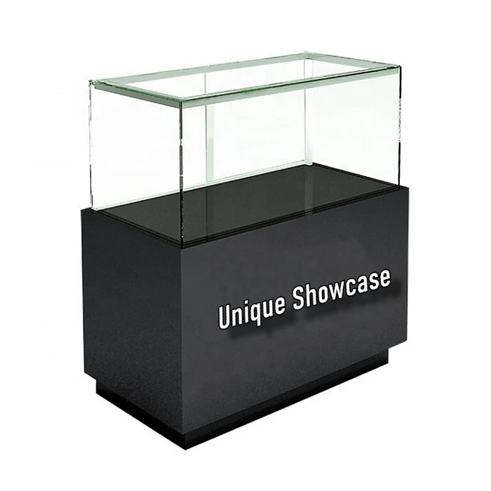 Custom Design Wooden Showcase Watch Glass Display Showcase Retail