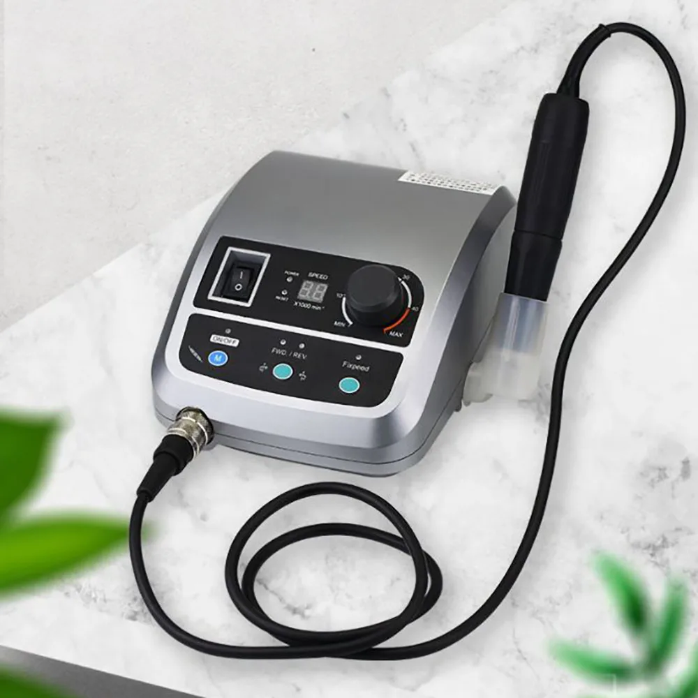 

50000RPM Micro Electric Dental drill Machine Zahnbohrmaschine strong Power mould polishing Nail Drill manicure machine
