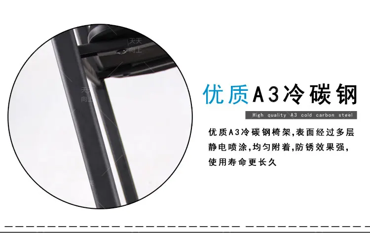 Foam Padding Cushion Chair Hot Sell Dining Room Chairs Fabric Armrest for Office Chair School Library Furniture