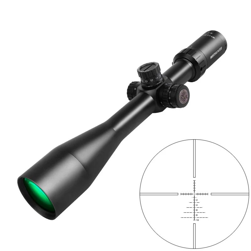 

Wholesale Price WESTHUNTER WT-F 5-20x50SFIR Hunting Riflescope Side Parallax Gun Scope Red Illumination Optics Sight