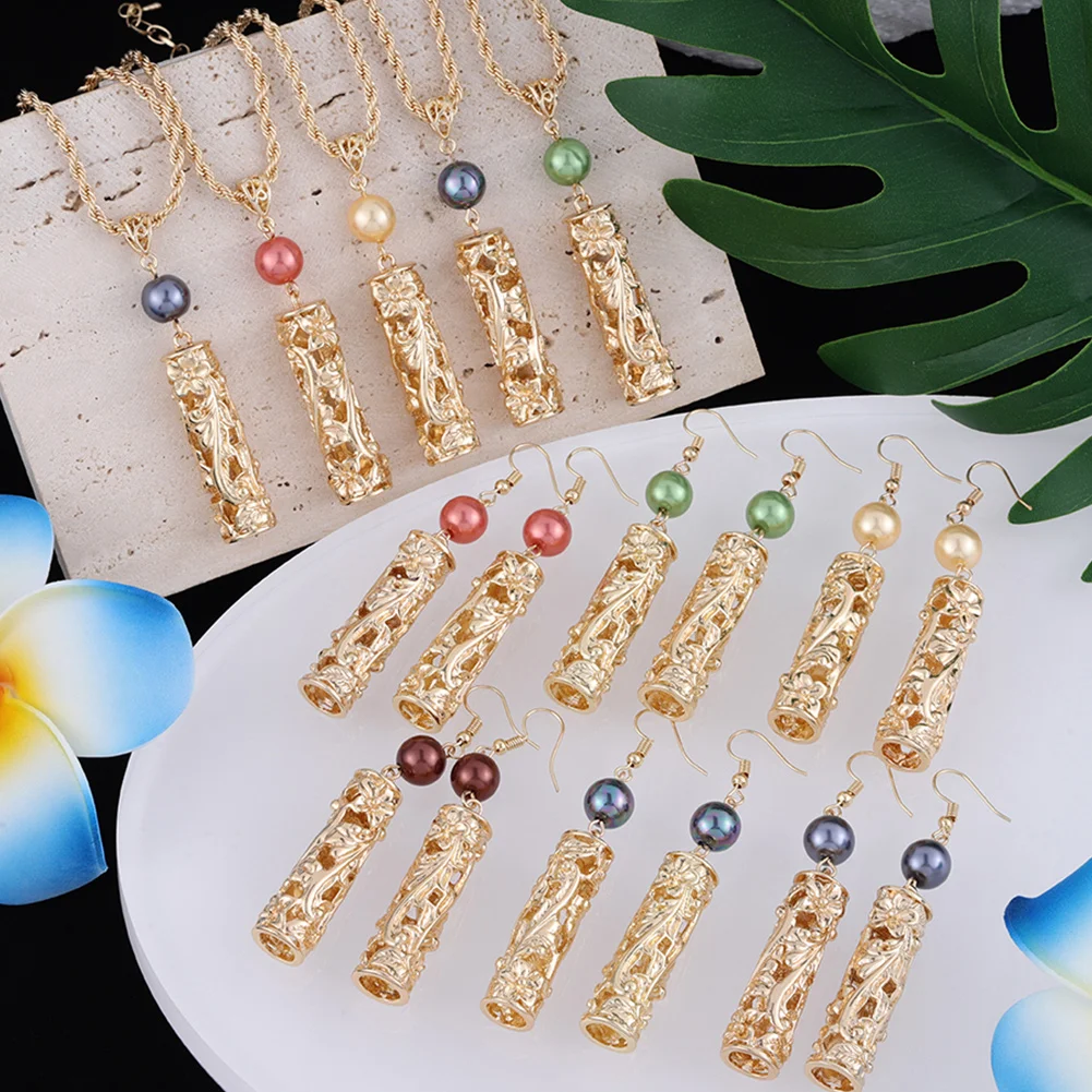 

Cring CoCo Fashion samoan pearl set screw Dropship hamilto gold Dropship wholesale red polynesian jewelry hawaiian set, Picture shows