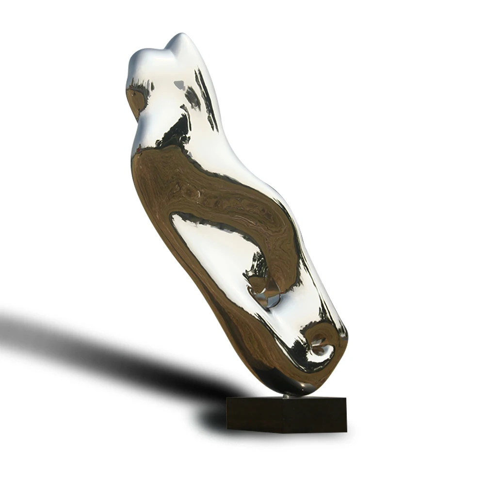 

Garden or yard/outdoor abstract stainless steel metal art sculpture, Custom color