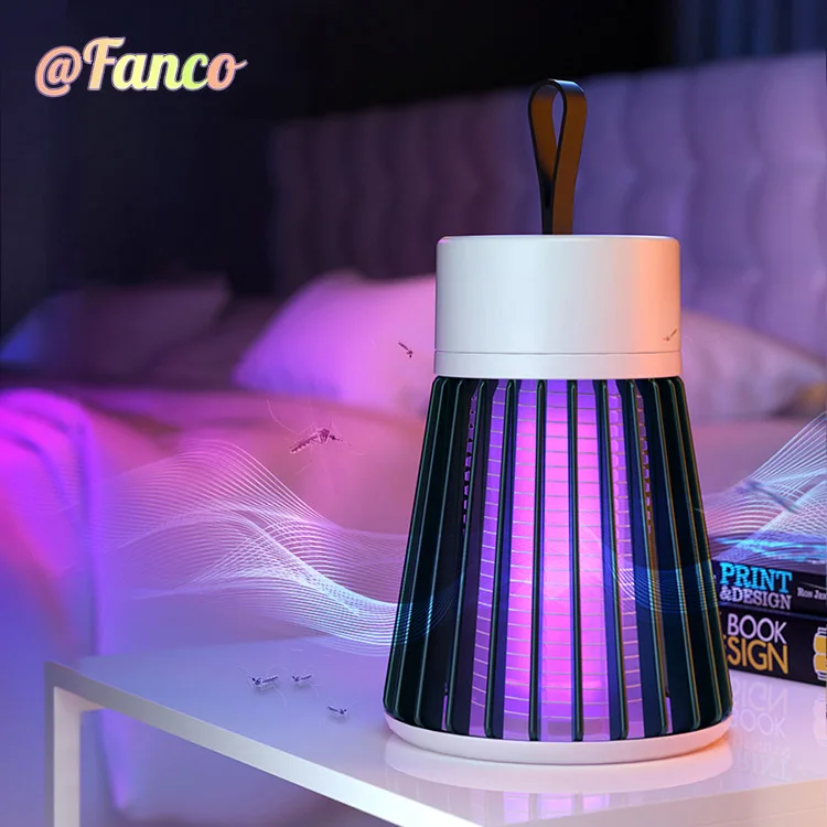 

Pest Control Mini Household Electronic Insect Anti Mosquito Killer Lamp Repellent LED Bug Zapper Ultra-quiet Mosquito Trap