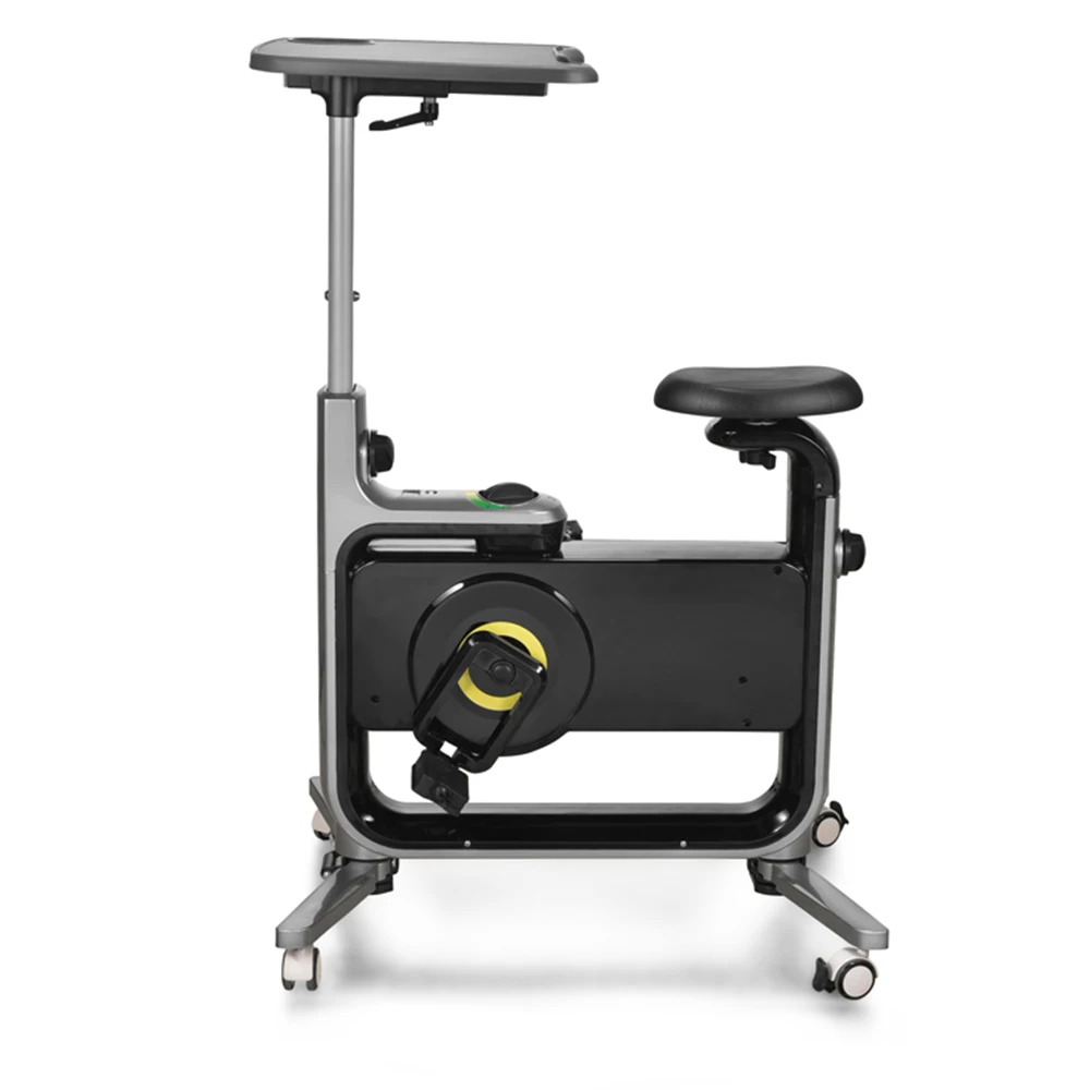 

Gym Fitness Equipment Body Building Exercise Bike Spin Bike, Black and white