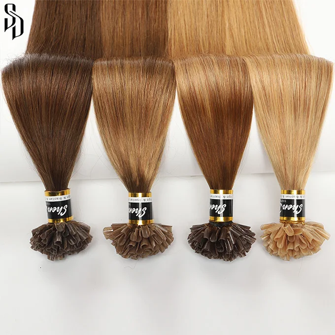 

Wholesale cuticle aligned virgin straight u tip human hair extensions sale curly vendors u-tip hair extensions u tip hair remy