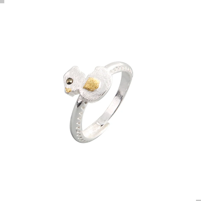 

Korean Fashion Small Fresh Duck Shape Open Ring