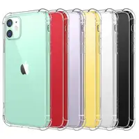 

HOCAYU Free Shipping Amazon Hot New Flexible Soft Tpu Clear Phone Case For Iphone 11 Back Cover Shockproof