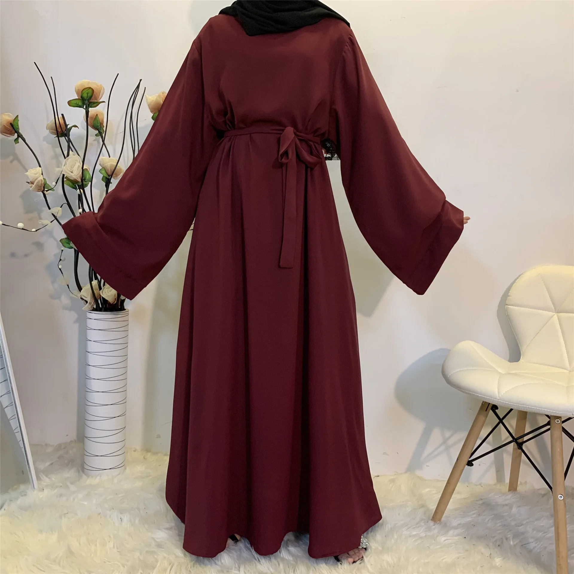 

2021 Women Ethnic Clothes Long Sleeve Maxi Islamic Muslim Dress, Customers' requirements